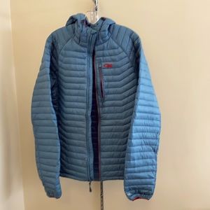 Outdoor Research down hoodie.